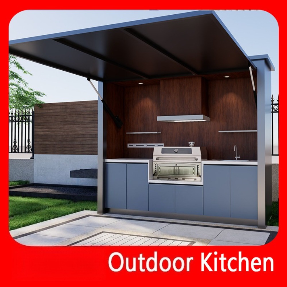 Mobile Outdoor Kitchen Island  - đánh giá và giá Camping Cooking Dining Set