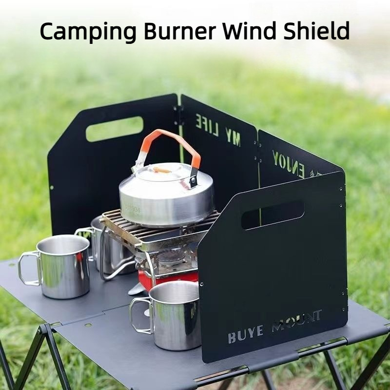Camping Stove Windshield 4 Fol - đánh giá và giá Camping Hiking Cooking
