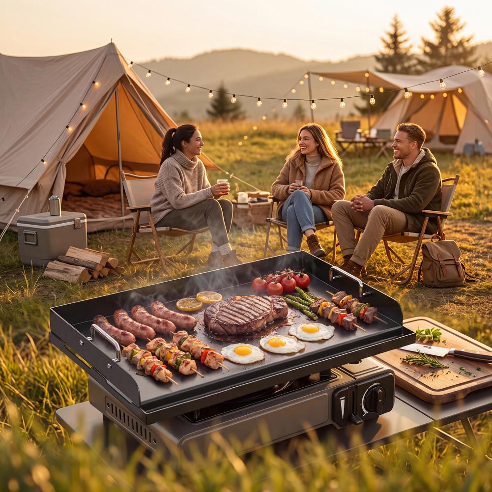 Thick Pre‑Seasoned Non‑Stick C - đánh giá và giá Camping Cooking Appliances