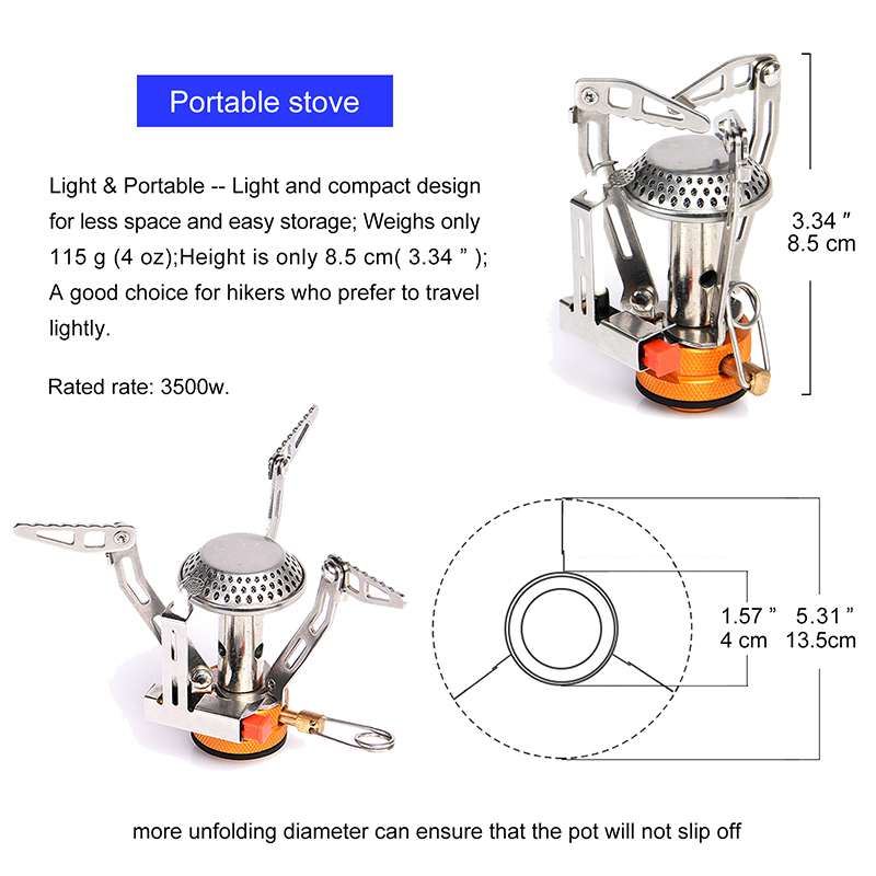 Widesea Portable Camping Cookw - đánh giá và giá Camping Cooking Set Compact
