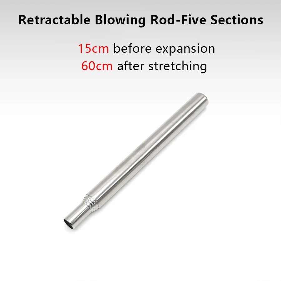 Stainless Steel Blowpipe Pocke - đánh giá và giá Camping Hiking Cooking
