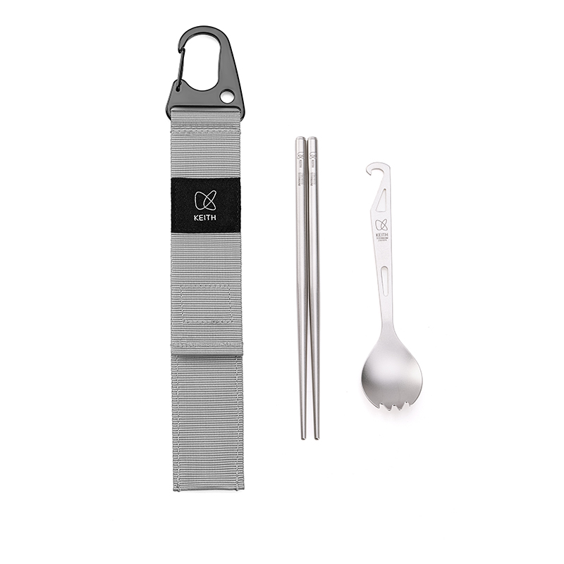 KEITH Ultralight Pure Titanium - đánh giá và giá Camping Cooking And Eating Set