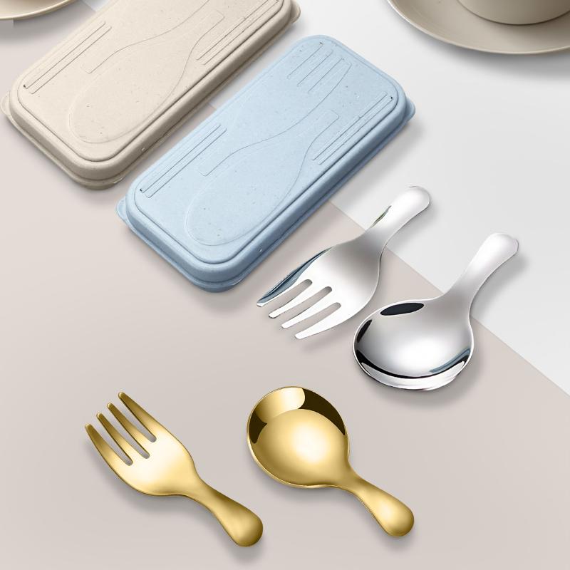 Stainless Steel Tableware Set  - đánh giá và giá Camping Hiking Cooking