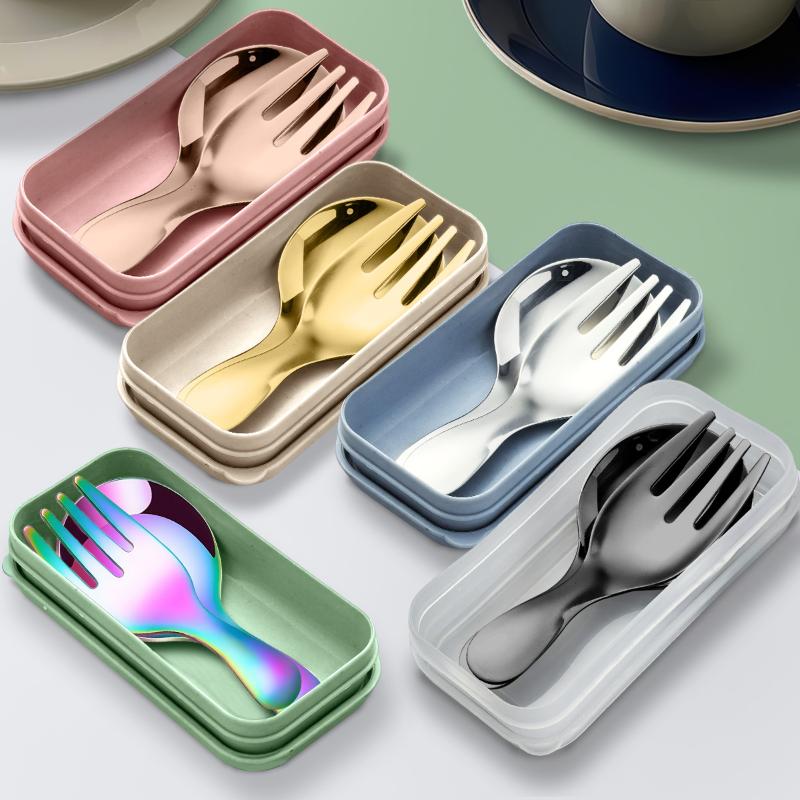 Stainless Steel Tableware Set  - đánh giá và giá Camping Hiking Cooking