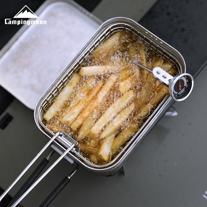 CAMPINGMOON S-1218 Outdoor Cam - đánh giá và giá Camping Cooking Set Compact