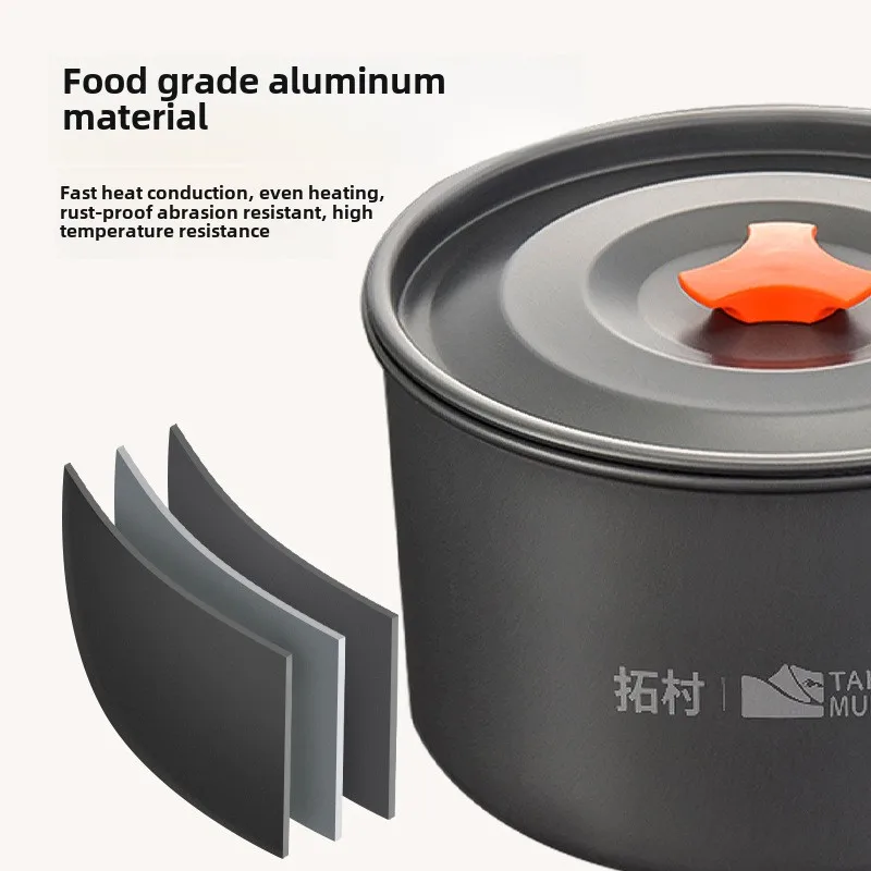 Camping Cookware Set Outdoor C - đánh giá và giá Camping Cooking Kits