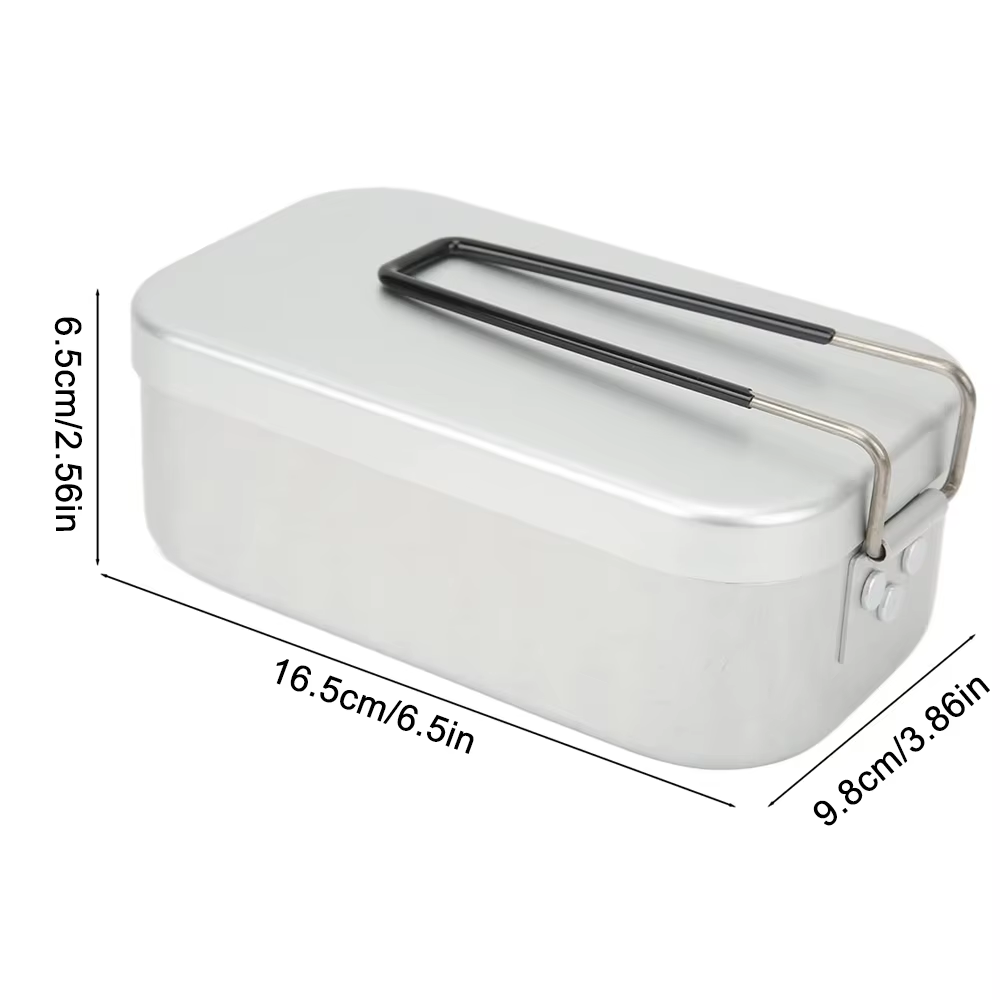 Foldable Bento Box Handle, Lun - đánh giá và giá Camping Cooking Set Compact