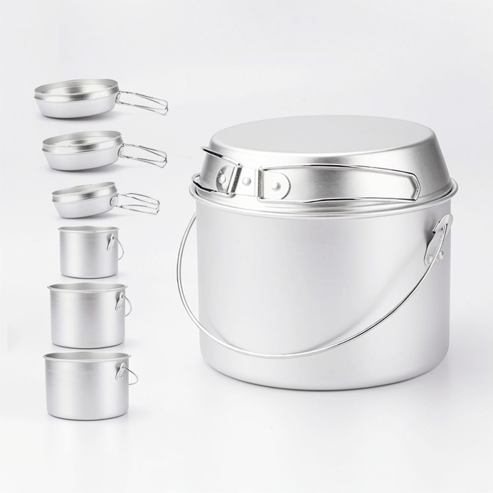 Outdoor Aluminum Cookware For  - đánh giá và giá Camping Cooking Dining Set