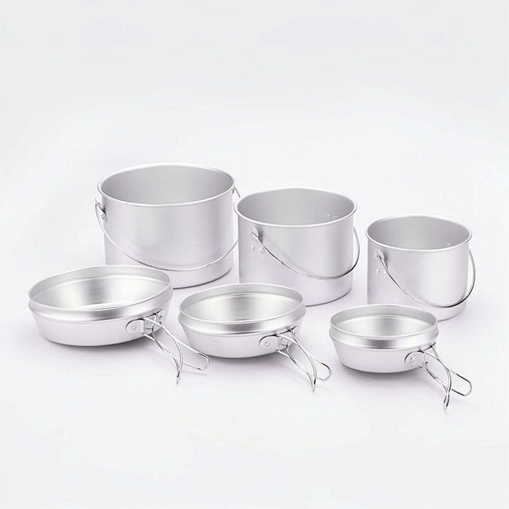 Outdoor Aluminum Cookware For  - đánh giá và giá Camping Cooking Dining Set